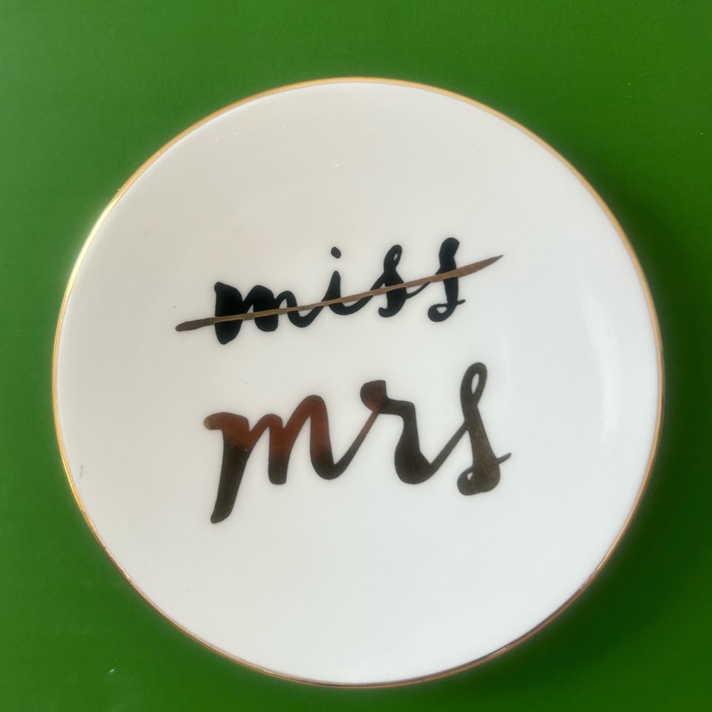Kate spade ring dish